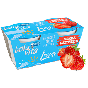 Yogurt Bella Vita Free alla Fragola Meran
