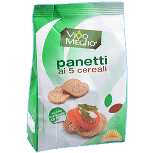 Panetti ai 5 Cereali Vivo Meglio