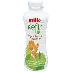 Kefir da bere Arancia Zenzero e Cardamomo Milk