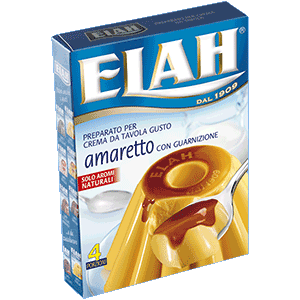 Preparato per crema da tavola gusto Amaretto con Guarnizione ELAH