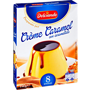 Preparato per Crème Caramel con Caramellato Dolciando